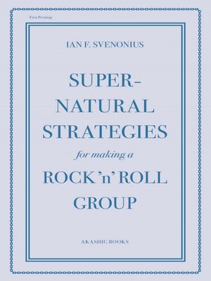 cover image of Supernatural Strategies for Making a Rock 'n' Roll Group
